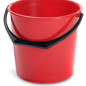 Hink 10 l röd
