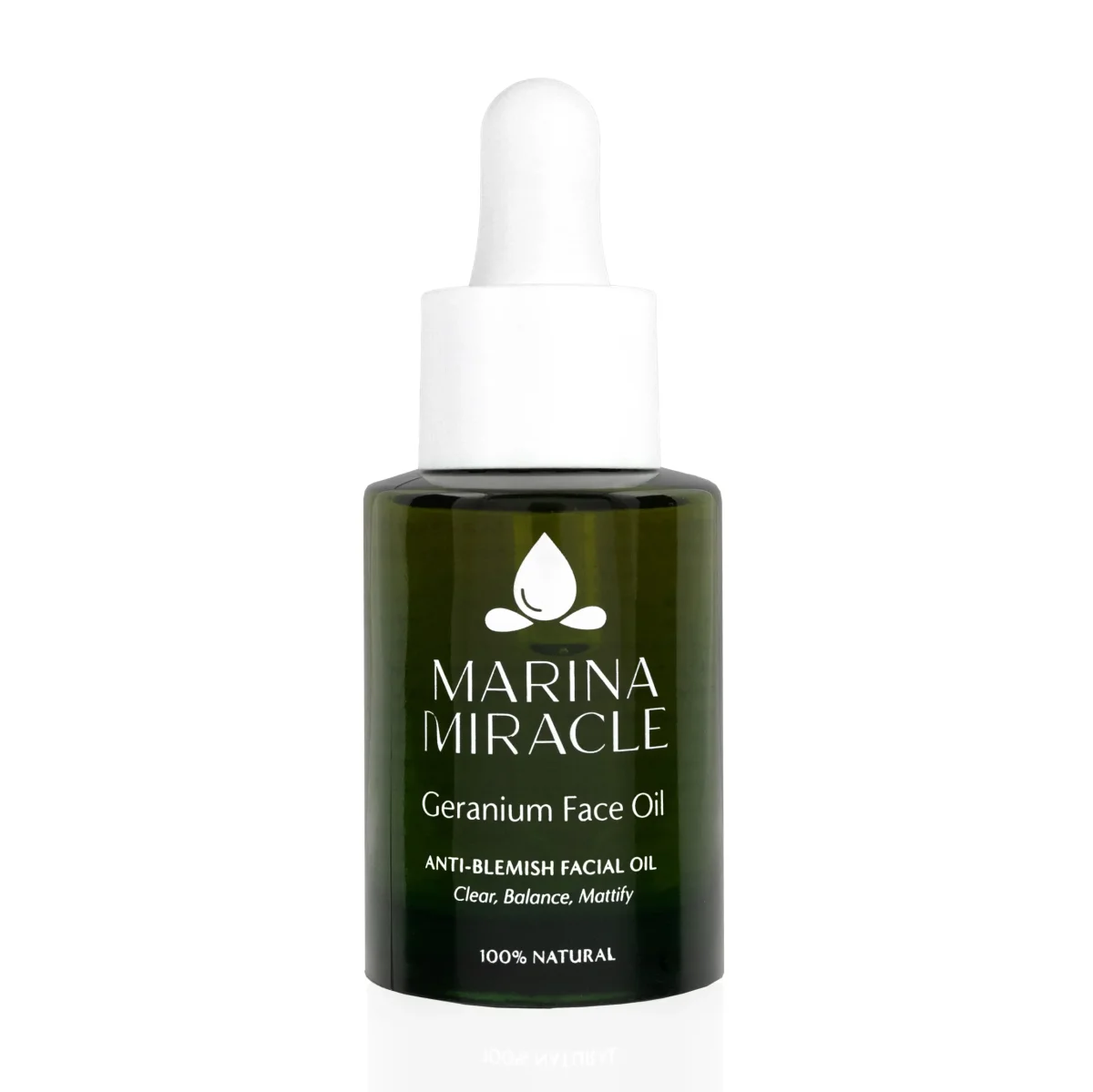 Geranium face oil 30ml – Ansiktsolja fet hud - Bild 3