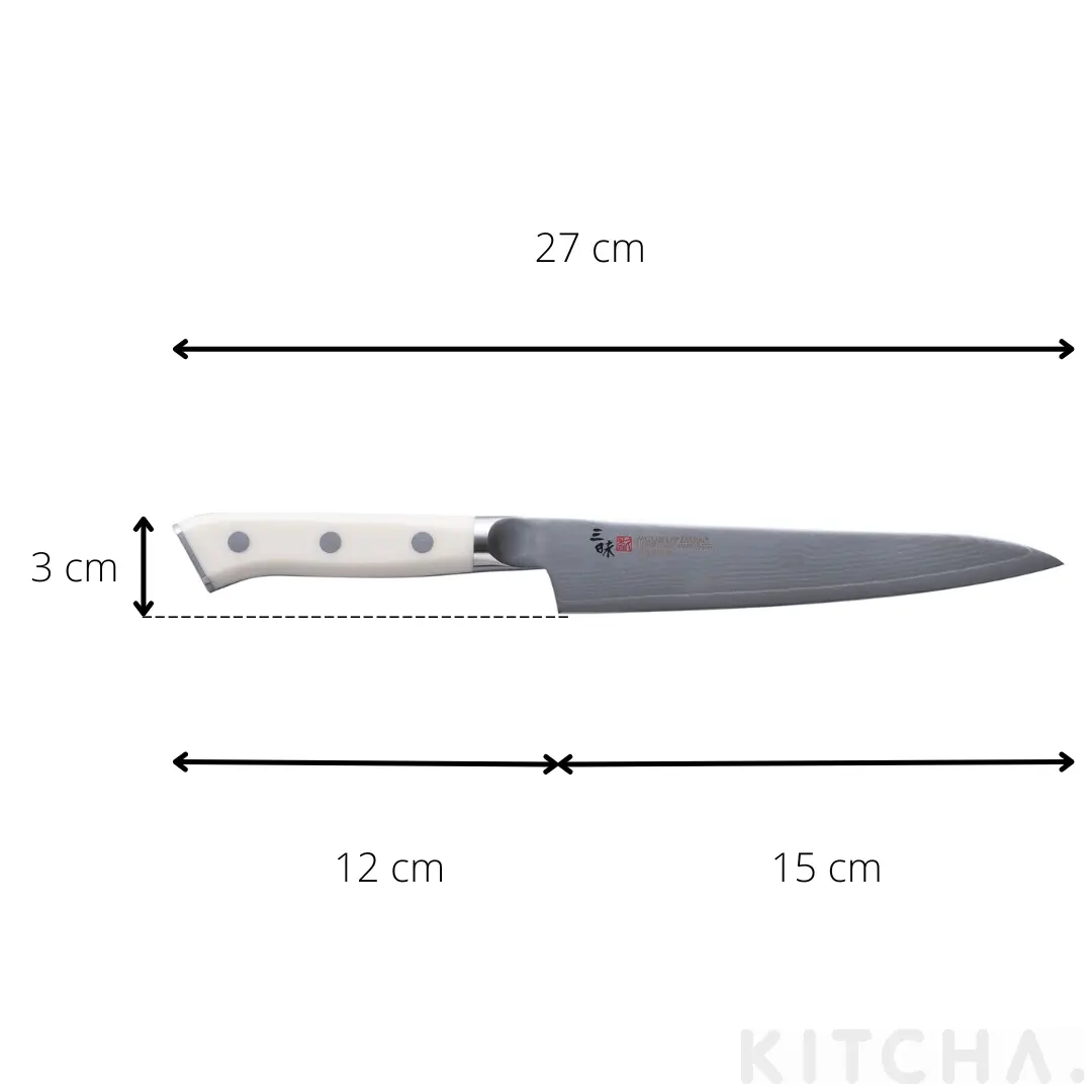 Grönsakskniv Petty 15 cm Classic Damascus Mcusta/Zanmai - Bild 6