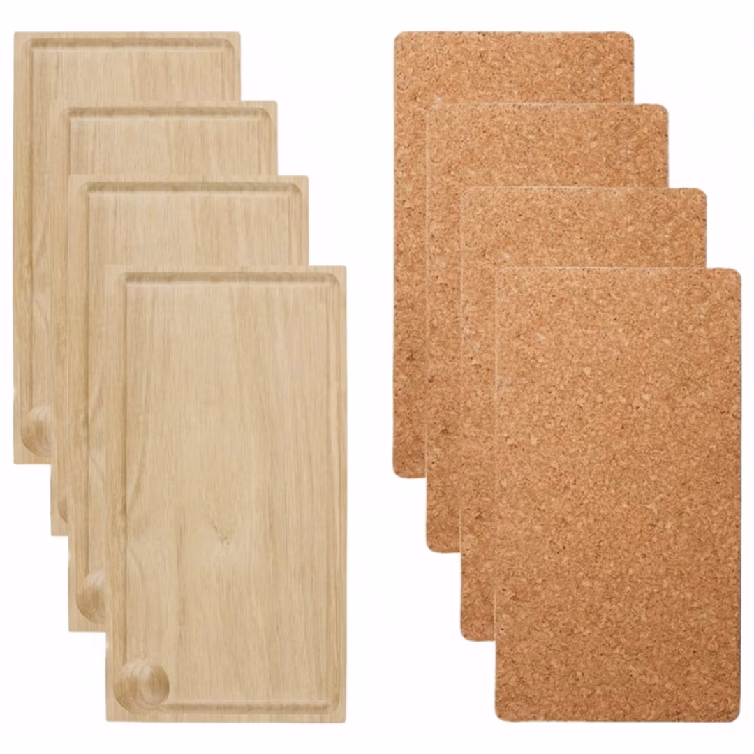 Plankstekset 4 pers 32×17 Kitcha