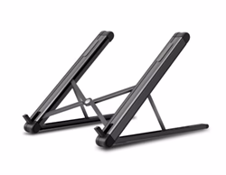 WERGON - Odin - Laptop / MacBook - Justerbar Alu Desktop Design-hållare 11-17 "- Mörkgrå