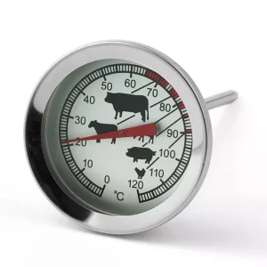 Stektermometer med illustrationer Funktion