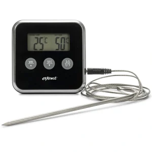 Stektermometer med timer Exxent