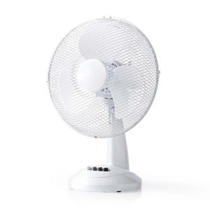 Bordsfläkt NEDIS 30 cm 35 W Plast Vit