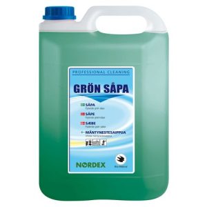 Allrengöring NORDEX Grönsåpa 3×5 liter