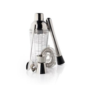 Cocktailset 5-delar Glas och Rostfritt stål, Taylors Eye Witness