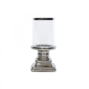 Ljuslykta på fot | Edel | Silver