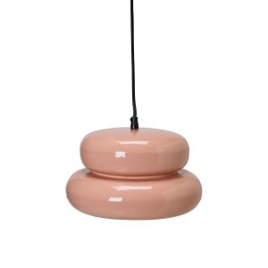 Taklampa PADOVA 27 cm, persikorosa