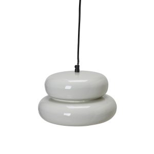 Taklampa PADOVA 27 cm, offwhite