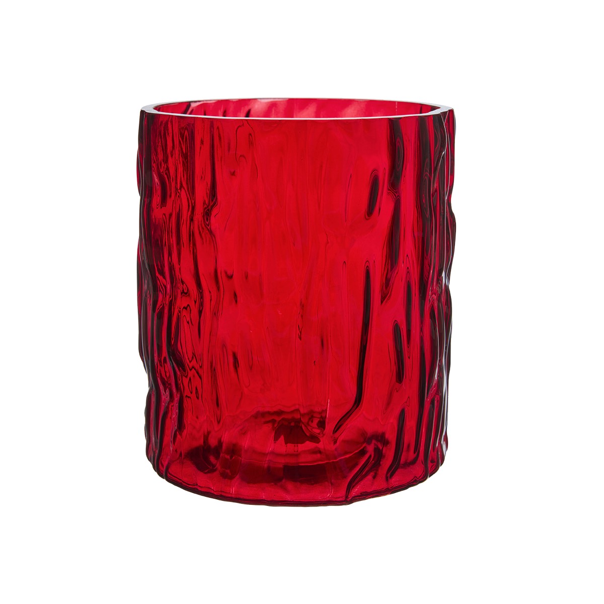 Glaslykta VALDIR röd, 15×17 cm - Bild 2